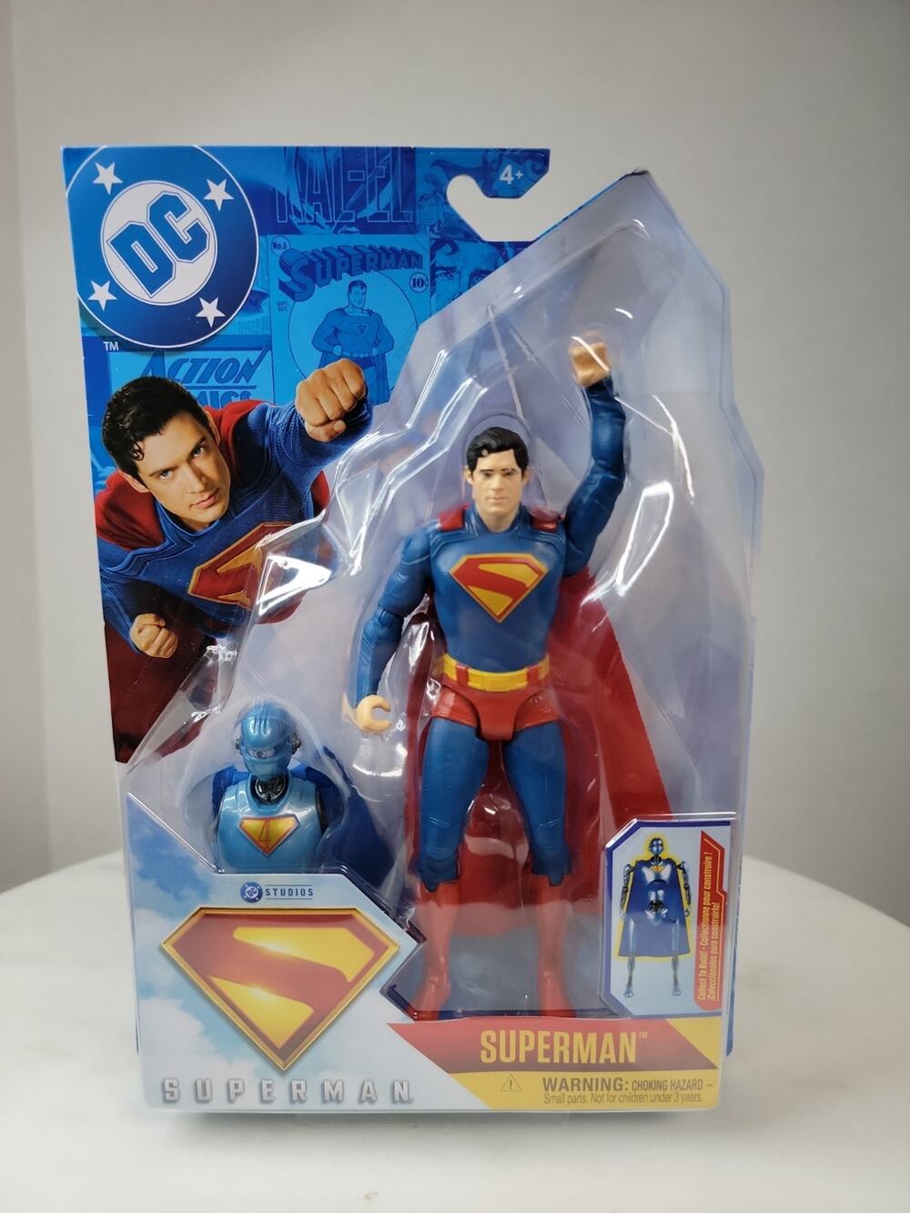 Spin Master DC Studios 2025 Superman Movie SUPERMAN 6" Action Figure NEW BAF